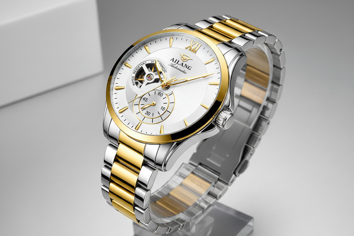 VORTEX AUTOMATIC – Automatische Herrenuhr mit Sichtfenster