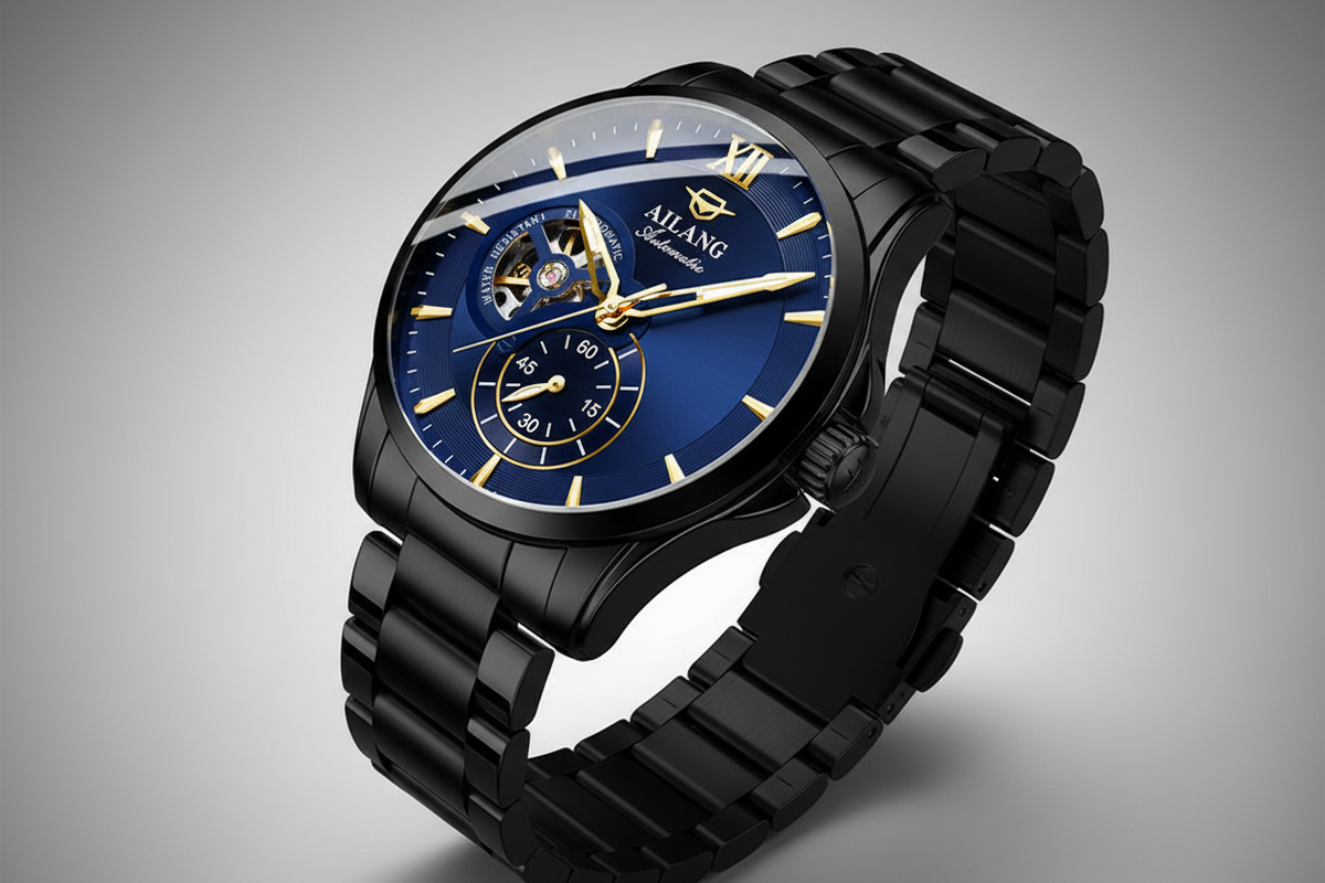VORTEX AUTOMATIC – Automatische Herrenuhr mit Sichtfenster