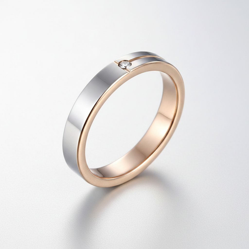 Eterna Band – Damenring aus Wolframcarbid