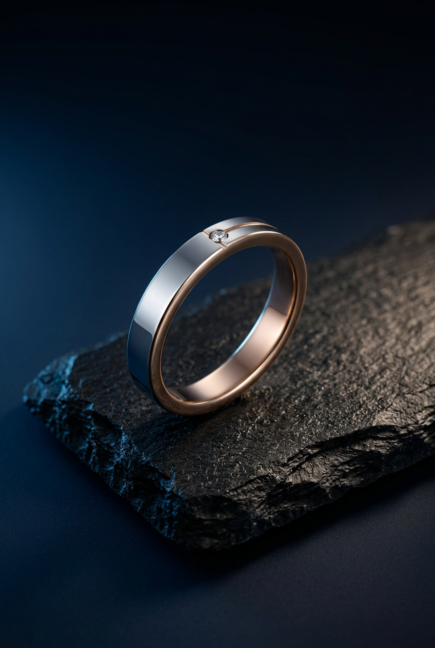 ETERNA BAND – Damenring aus Wolframcarbid