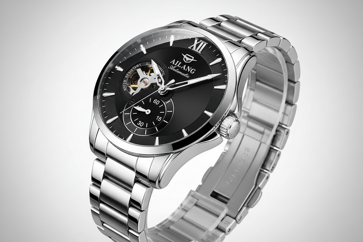VORTEX AUTOMATIC – Automatische Herrenuhr mit Sichtfenster
